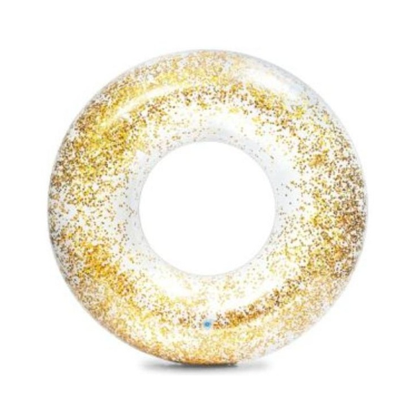 Intex Pool & Spa Brand New Intex Transparent Glitter Tubes Gold, INT-56274