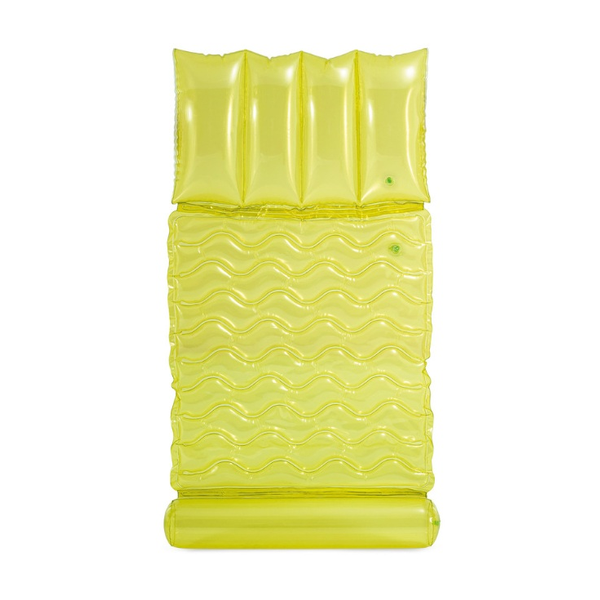 Intex Pool & Spa Brand New Intex Transparent Water Hammock Yellow, 58725EUY