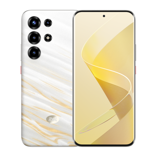 itel Communications Gilded White itel Super 26 Ultra 16GB/256GB (8GB Extended RAM) + 120 Days Screen Replacement Warranty