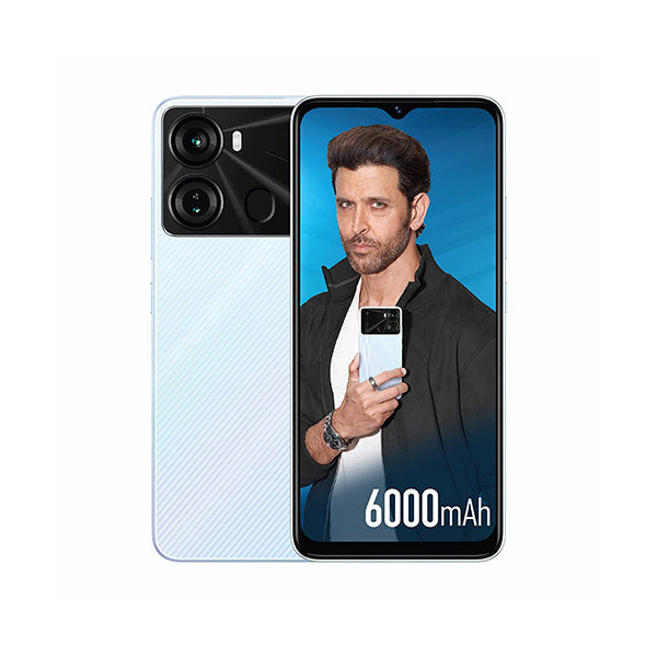itel Mobile Phone Dreamy Blue / Brand New / 1 Year itel P40 4GB/64GB + 3GB Extended Memory (Total of 7GB RAM)