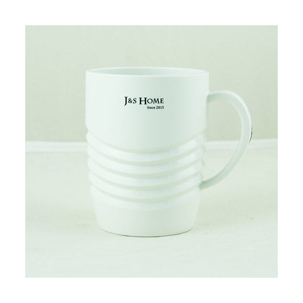 J&S Home Kitchen & Dining White / Brand New J&S Home, Plastic Mug 300ml, JS185173 - 98810