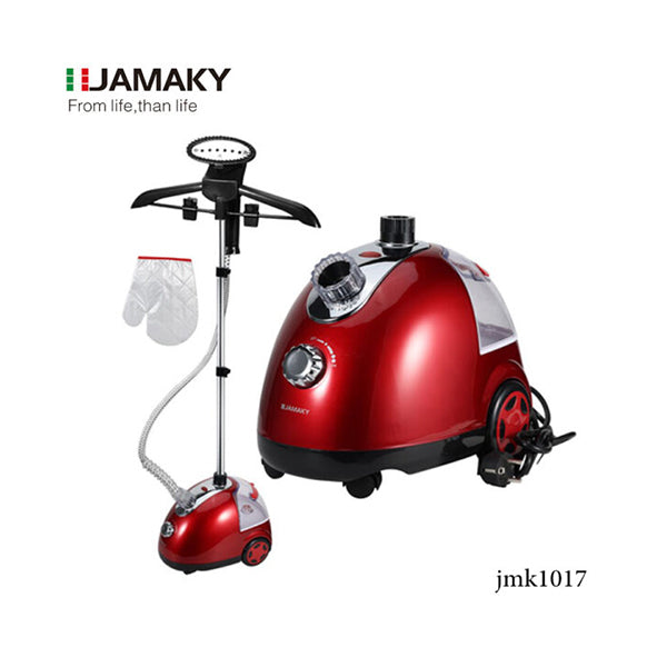 Jamaky Household Appliances Red / Brand New Jamaky, Garment Steamer 3000W - JMK1017