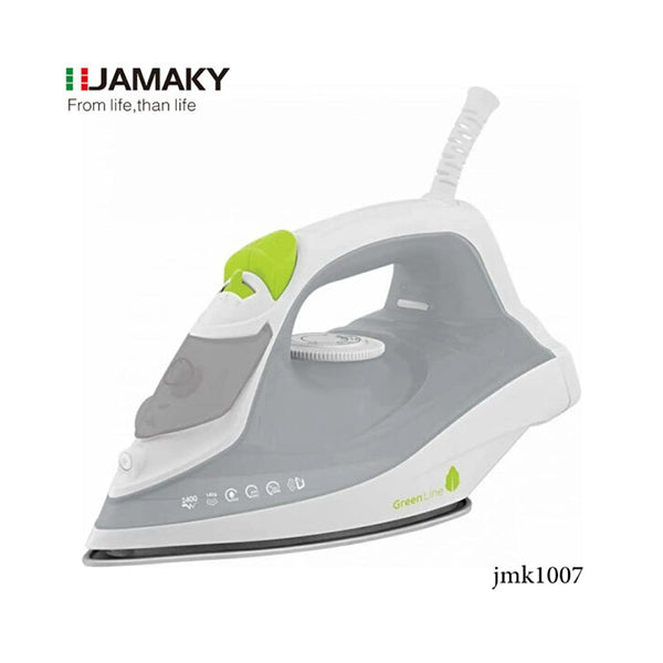 Jamaky Household Appliances Grey / Brand New Jamaky, Steam Iron 2400W - JMK1007