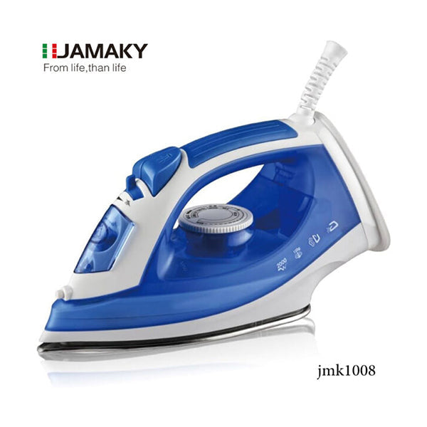 Jamaky Household Appliances Blue / Brand New Jamaky, Steam Iron 2600W - JMK1008