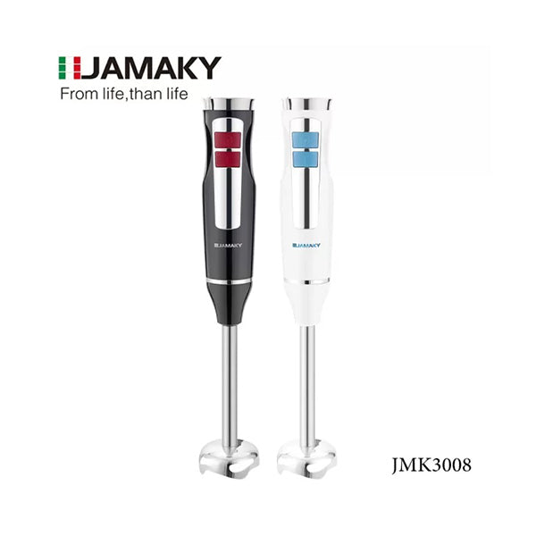 Jamaky Kitchen & Dining Black / Brand New Jamaky, Hand Blender, 1500W, Dimmer Speeds - JMK3008