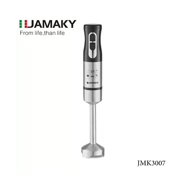 Jamaky Kitchen & Dining Black/silver / Brand New Jamaky, Hand Blender, 2000W, 2-Speeds - JMK3007