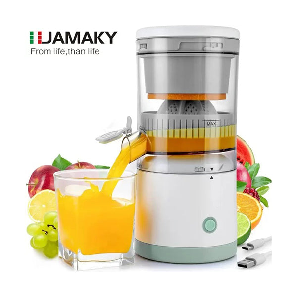 Jamaky Kitchen & Dining White / Brand New Jamaky, USB Citrus Juicer, 45 Watt - JMK4010