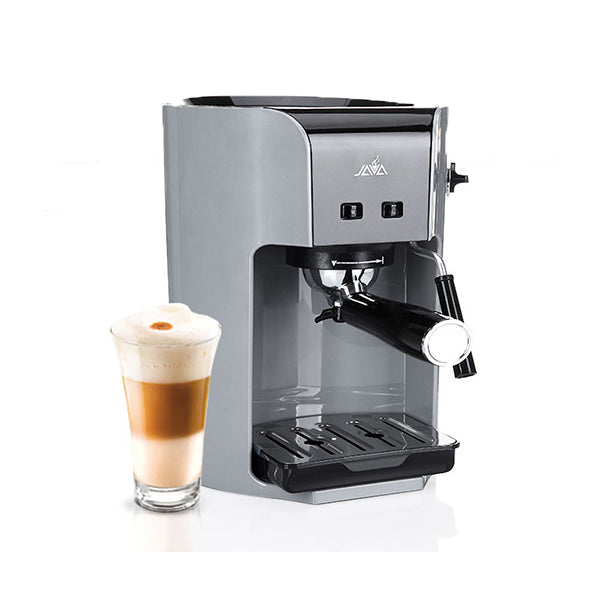 Java Kitchen & Dining Grey / Brand New Java Semi-Automatic Arabic Coffee Espresso Maker Machine 3-in-1 No Capsule Needed - WSD18050