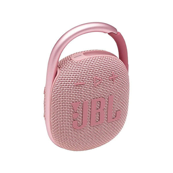 JBL Audio Pink / Brand New / 1 Year JBL Clip 4: Portable Speaker with Bluetooth, Built-in Battery, Waterproof and Dustproof Feature