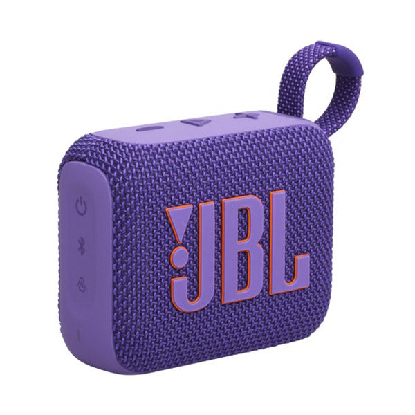 JBL Audio Purple / Brand New JBL Go 4: Ultra-Portable, Waterproof, and Dustproof Bluetooth Speaker, 7-Hour Built-in Battery, Made in Part with Recycled Materials