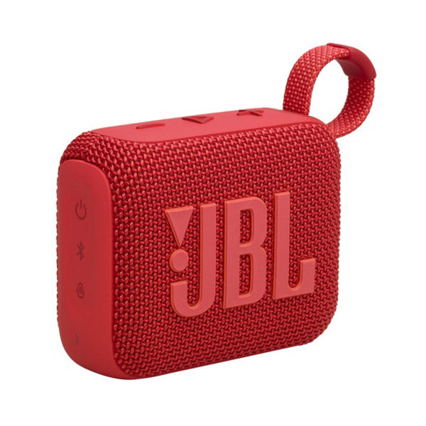 JBL Audio Red / Brand New JBL Go 4: Ultra-Portable, Waterproof, and Dustproof Bluetooth Speaker, 7-Hour Built-in Battery, Made in Part with Recycled Materials