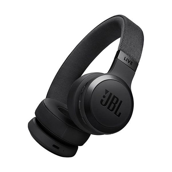 JBL Audio Black / Brand New JBL, Live 670NC, Wireless On-Ear Headphones with Adaptive Noise Cancelling with Smart Ambient, Up to 65H Battery Life with Speed Charge, Lightweight, Comfortable and Foldable Design