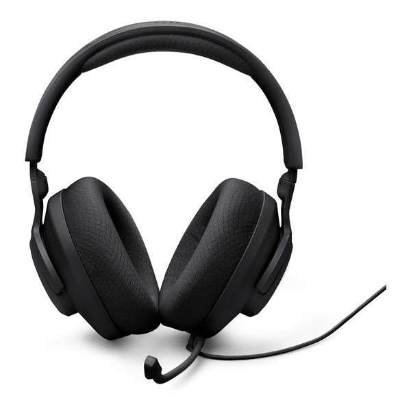 JBL Audio Black / Brand New / 1 Year JBL Quantum 100M2 - Wired Over-Ear Gaming Headset with omnidirectional, Detachable mic with Mute Option and Fabric-Covered Memory Foam Ear Cushions, Compatible with All Platforms