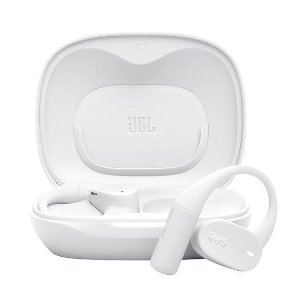 JBL Audio White / Brand New JBL Sense Lite True Wireless Open-Ear Headphones with Ear Hook Design & Air Conduction, OpenSound Technology, 32H Playtime, IP54 Waterproof/Dustproof, Compatible Headphones App