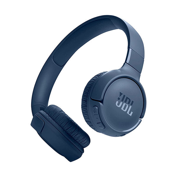 JBL Audio Blue / Brand New / 1 Year JBL Tune 520BT Wireless On-Ear Headphones Pure Bass Sound, Bluetooth 5.3 and Hands-Free Calls, 57-Hour Battery Life