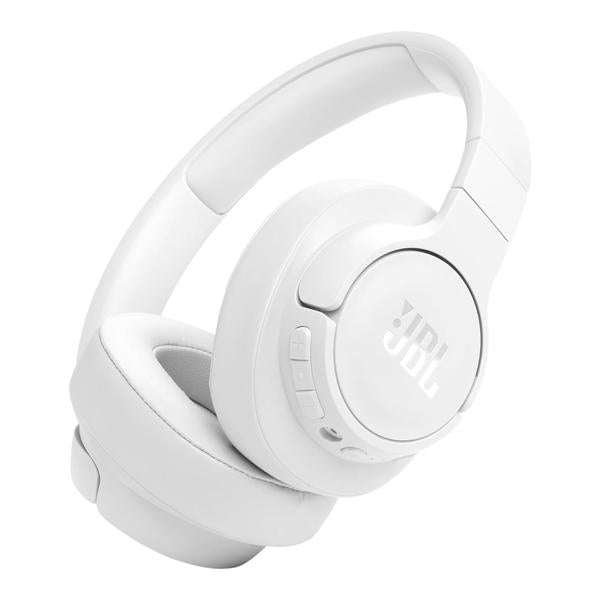 JBL Audio White / Brand New / 1 Year JBL Tune 770NC - Adaptive Noise Cancelling with Smart Ambient Wireless Over-Ear Headphones, Bluetooth 5.3, Up to 70H Battery Life with Speed Charge, Lightweight, Comfortable & Foldable Design