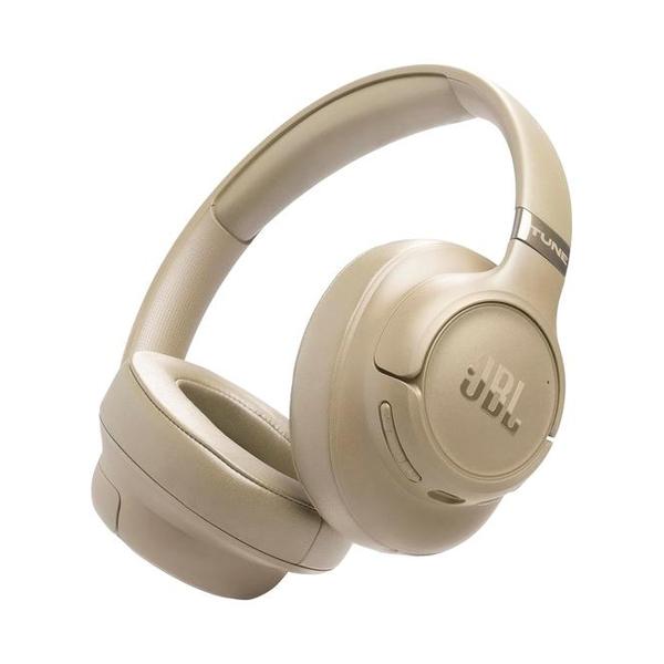 JBL Audio Beige / Brand New JBL Tune 780 NC Wireless Over-Ear Bluetooth Headphones with Adaptive Noise-Cancelling Technology, Smart Ambient, 76-Hour Battery Life and Google Fast Pair/Microsoft Swift Pair