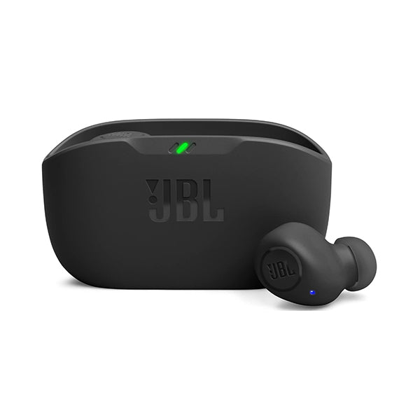 JBL Audio Black / Brand New JBL Wave Buds in-Ear Wireless Earbuds (TWS) with Mic, App for Customized Extra Bass Eq, 32 Hours Battery & Quick Charge, Ip54 Water & Dust Resistance, Ambient Aware & Talk-Thru, Google Fastpair