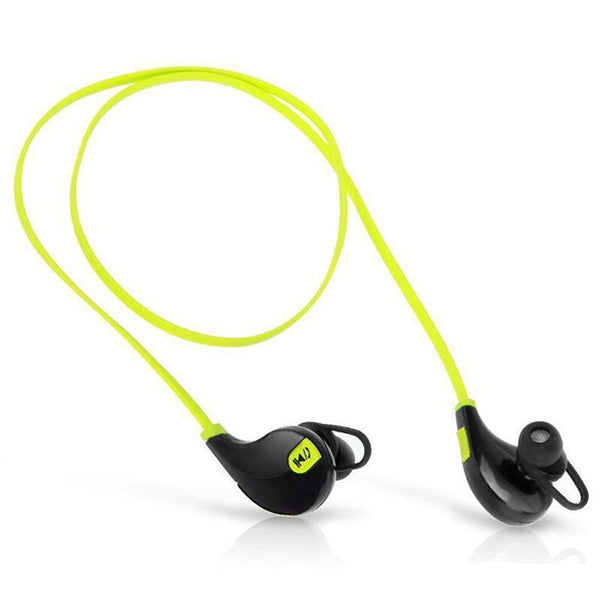 Jogger Audio Yellow / Brand New Jogger Sports Bluetooth Wireless Earphone Ear Buds - QY7