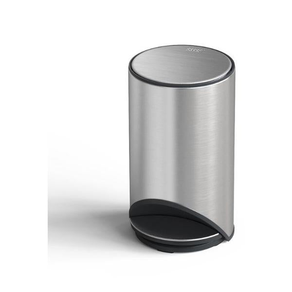 Joseph Joseph Household Supplies Joseph Joseph, Arc™ 10L Easy-push Stainless-steel Pedal Bin, 30152