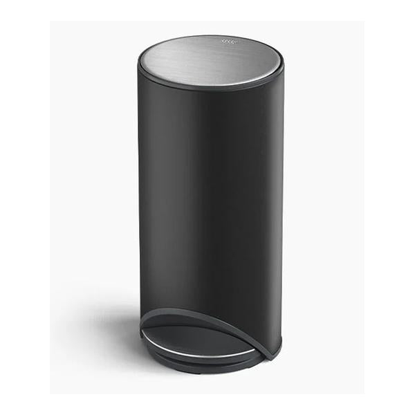 Joseph Joseph Household Supplies Joseph Joseph, Arc™ 30L Easy-push Matt Black Pedal Bin, 30149