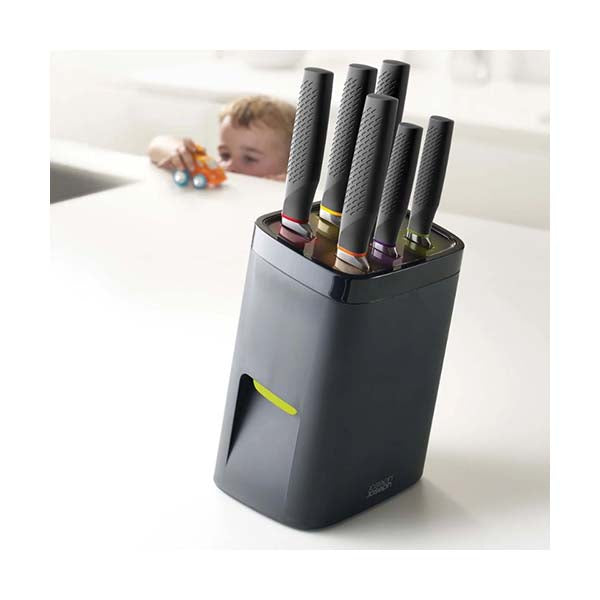 Joseph Joseph Kitchen & Dining Black / Brand New Joseph Joseph,10125, Lock Block Knife Block Set