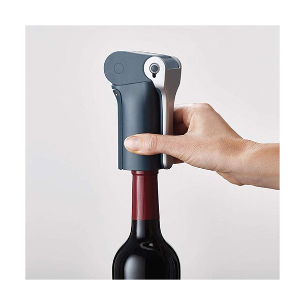 Forge Quality Compact Vertical Lever Corkscrew Wine Opener With