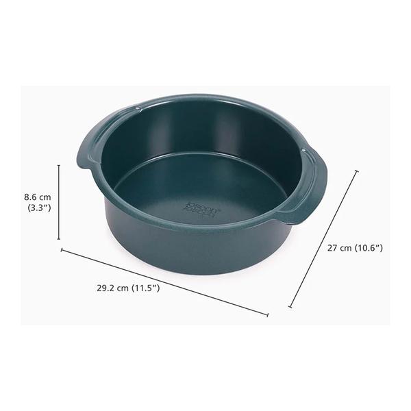 Joseph Joseph Kitchen & Dining Joseph Joseph, 45069 Nest™ Bake Non-Stick 23cm Blue Round Cake Tin, 45069