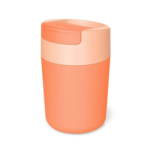Joseph Joseph Kitchen & Dining Orange / Brand New Joseph Joseph, 81123, Sipp Travel Mug with Hygienic Lid 340ml Coral