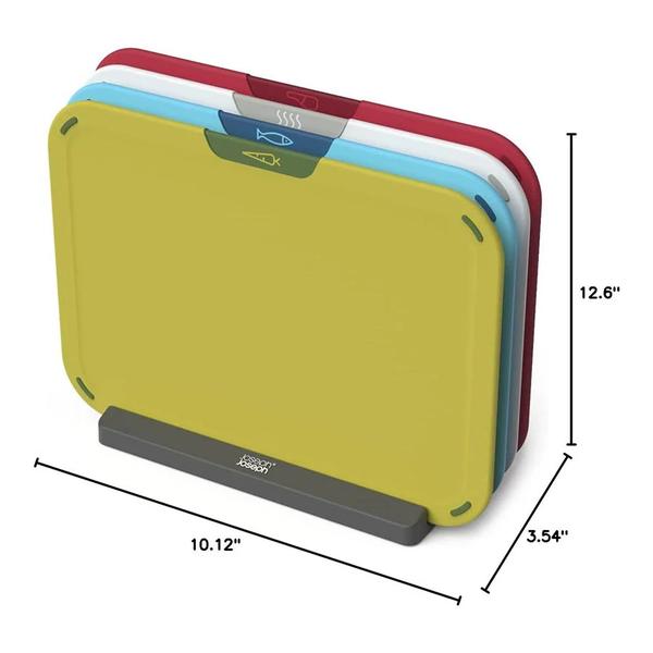 Joseph Joseph Kitchen & Dining Joseph Joseph, Duo 4pc Chopping Board Set Multicolor, 60220