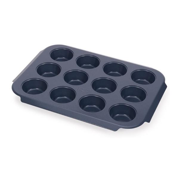 Joseph Joseph Kitchen & Dining Joseph Joseph, Nest™ Bake Non-Stick 12 Cup Blue Muffin Tray, 45072