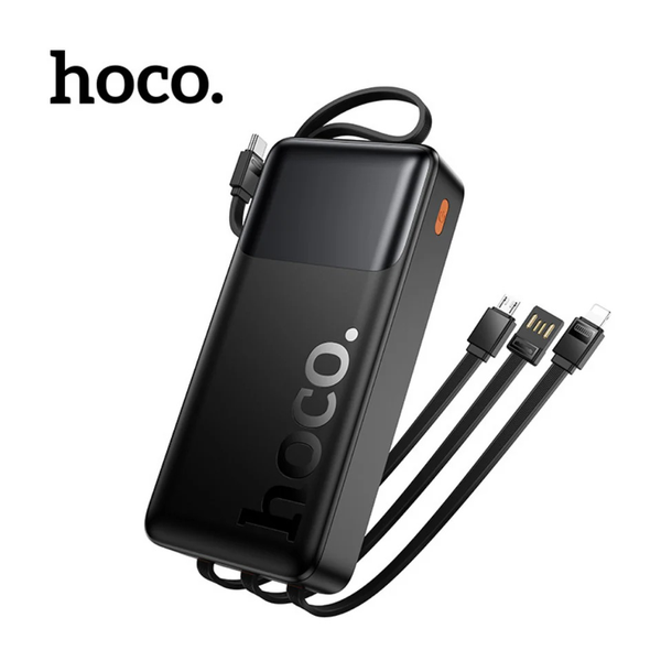 Joyroom Electronics Accessories Black / Brand New / 1 Year Hoco PD20W 20000mAh Power Bank With Cables J156A