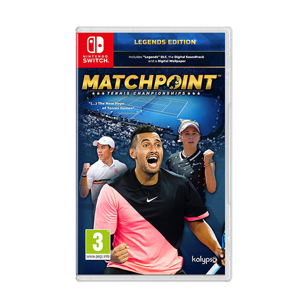 Kalypso Media Brand New Matchpoint, Tennis Championships, Legends Edition - Nintendo Switch