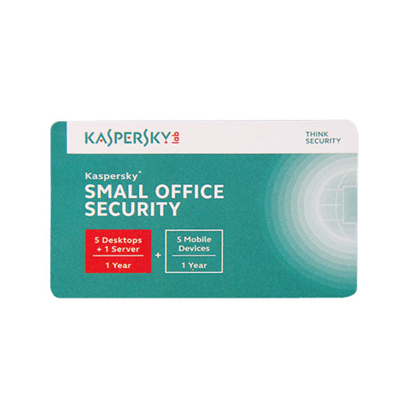 Kaspersky Computer Software Brand New Kaspersky Small Office Security - 5 Devices + 1 Server