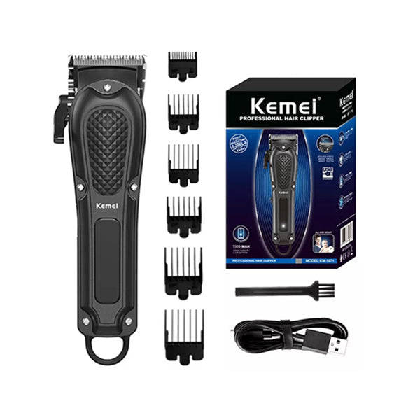 Kemei Personal Care Black / Brand New Kemei Rechargeable Hair Clipper KM-1071