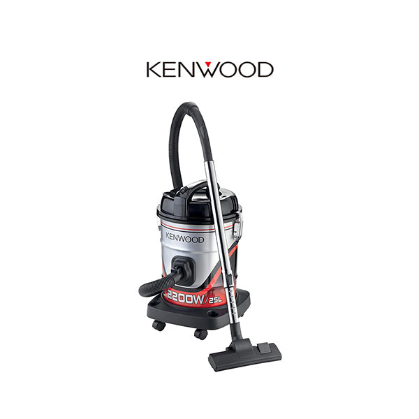 Kenwood Household Appliances Kenwood 2200W Drum Vacuum Cleaner, 25 Litre Capacity 2200W - VDM60.000BR