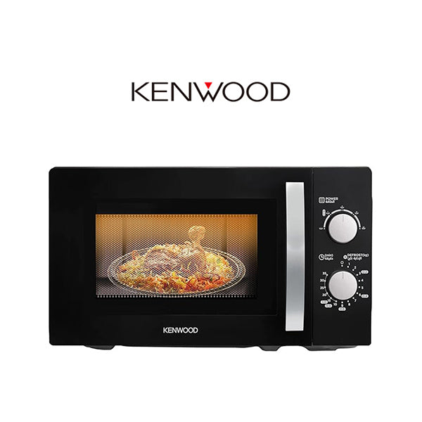 Kenwood Kitchen & Dining Kenwood 20L Microwave Oven with 5 Power Levels, Defrost Function, 35 Minutes Timer 700W MWM20.000BK