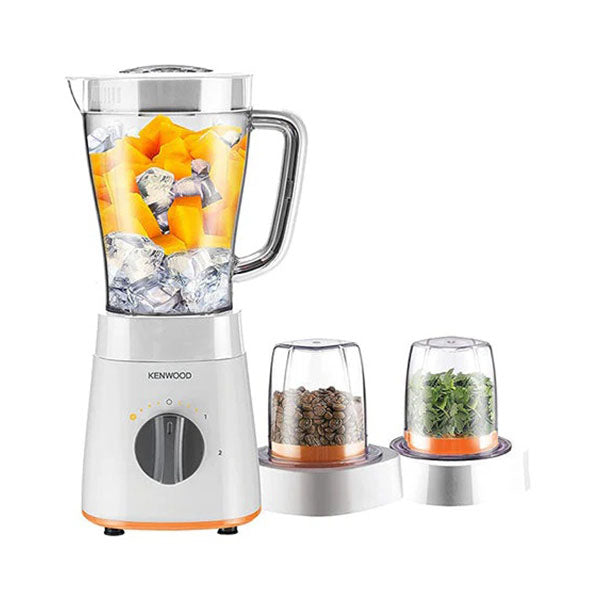Kenwood Kitchen & Dining Kenwood Blender Smoothie Maker 500W With Grinder Mill, Chopper Mill & Ice Crush Function 2L
