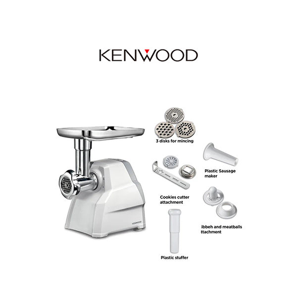 Kenwood Kitchen & Dining Kenwood - Food Mincer with Cookie Attachment 2100W - MGP40.000WH