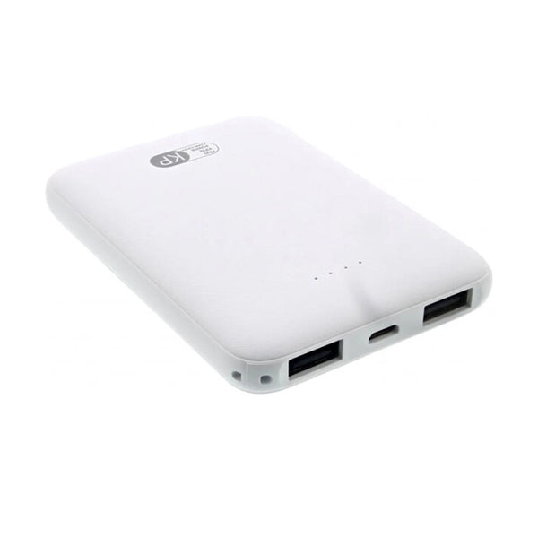 King Kp Electronics Accessories White / Brand New King KP Power KP-56 Power bank 5,000 Mah