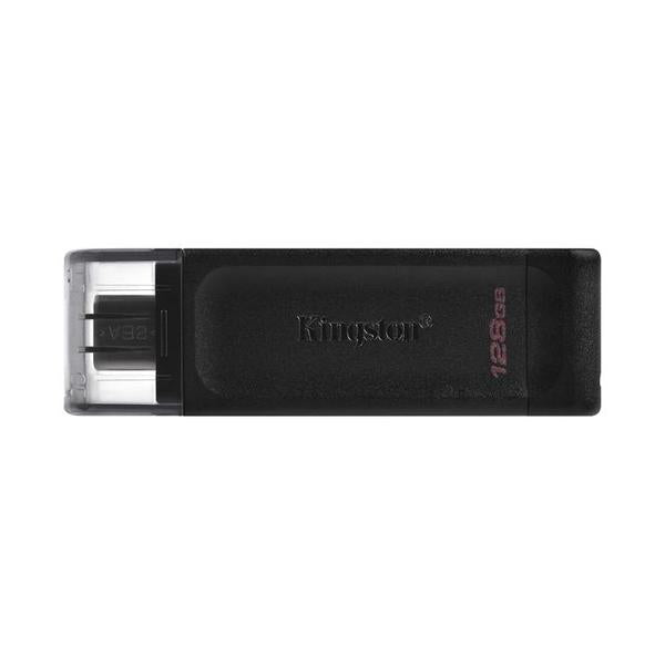 Kingston Electronics Accessories Black / Brand New Kingston DataTraveler 70 - DT70/128GB USB-C Flash Drive, 5 Years Official Warranty