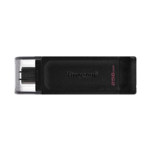 Kingston Electronics Accessories Black / Brand New Kingston DataTraveler 70 - DT70/256GB USB-C Flash Drive, 5 Years Official Warranty
