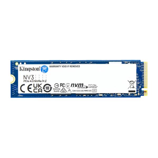 Kingston Electronics Accessories Brand New Kingston NV3 1TB PCIe 4.0 NVMe SSD – Ultra High-Speed 6000MB/s, M.2 2280, High-Performance Storage SNV3S-1000G