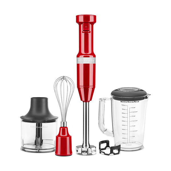 KitchenAid Kitchen & Dining Empire Red / Brand New / 1 Year KitchenAid 5KHBV83E Hand Blender with Accessories