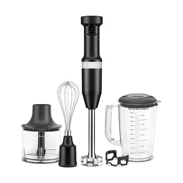 KitchenAid Kitchen & Dining Matte Black / Brand New / 1 Year KitchenAid 5KHBV83E Hand Blender with Accessories