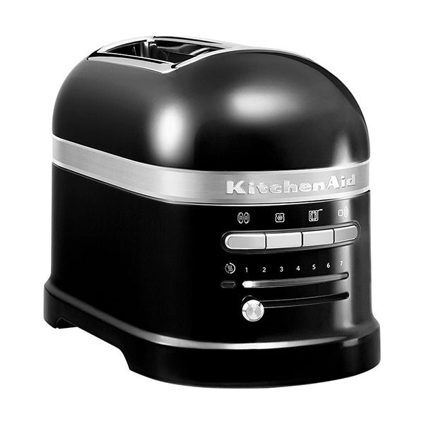 KitchenAid Kitchen & Dining Onyx Black / Brand New / 1 Year KitchenAid 5KMT2204 Artisan 2-Slot Toaster