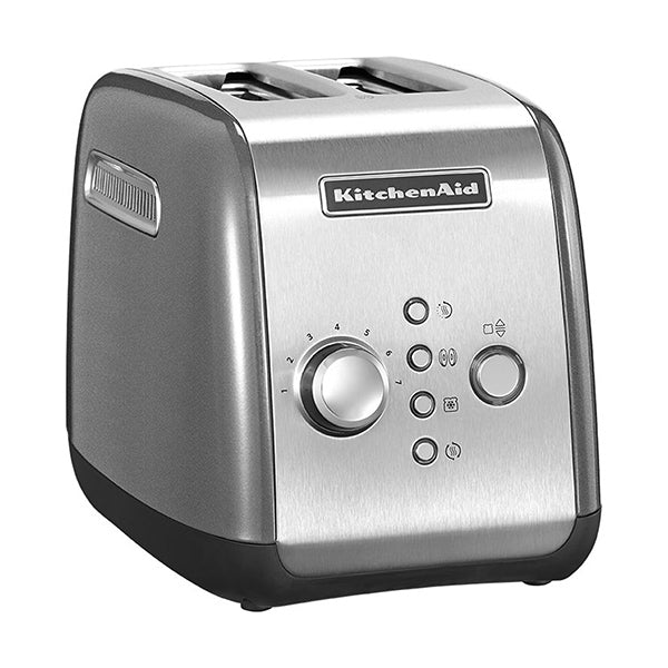 KitchenAid Kitchen & Dining Contour Silver / Brand New / 1 Year KitchenAid 5KMT221 2-Slot Toaster