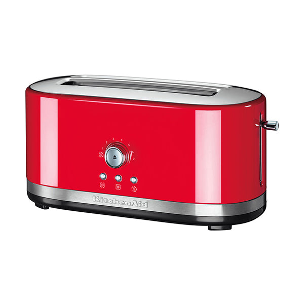 KitchenAid Kitchen & Dining Empire Red / Brand New / 1 Year KitchenAid 5KMT4116 Manual Control Long Slot Toaster