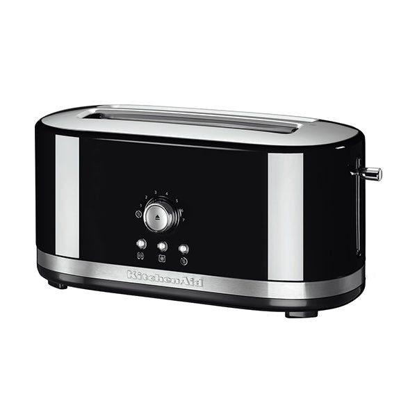 KitchenAid Kitchen & Dining Onyx Black / Brand New / 1 Year KitchenAid 5KMT4116 Manual Control Long Slot Toaster