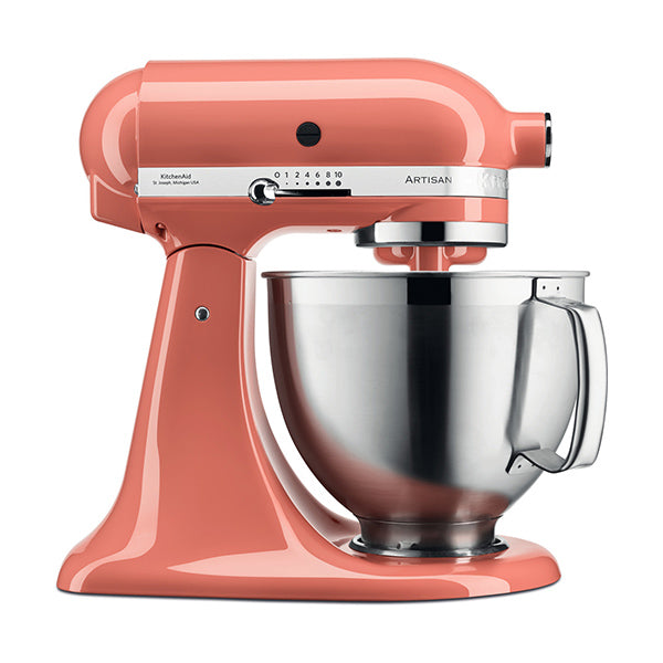 KitchenAid Kitchen & Dining Coral / Brand New / 1 Year KitchenAid 5KSM185PS 4.8 L Artisan Tilt-Head Stand Mixer